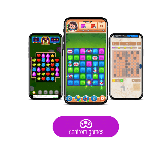 centrom games -screens